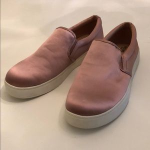 Target (Mossimo) Pink Satin-like Sneakers